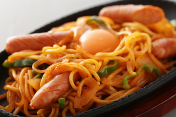 スパゲッティーナポリタン　アップ