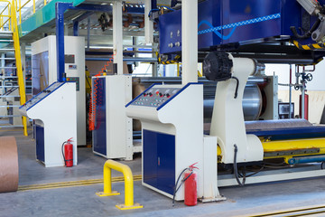 machine tools at the paper mill