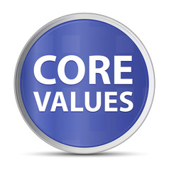 Core Values blue round button