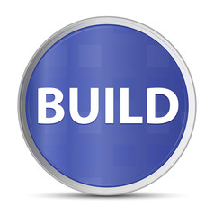 Build blue round button