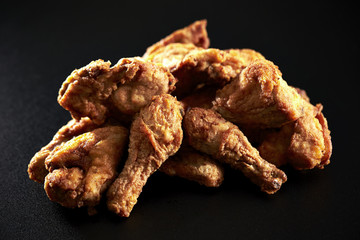 Fried chicken drumstick 