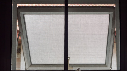 Ventilation window Made of plastic pvc
