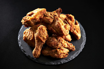 Fried chicken drumstick 