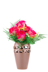 Roses in vase