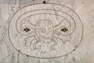 Interior view of Basilica De Sante Croce