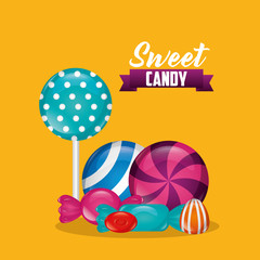 sweet candy concept