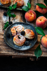 FRESH BLACKBERRY PEACH HAND PIES
