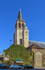 Fototapeta na wymiar Abbey of Saint-Germain-des-Pres, Paris