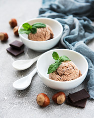 Chocolate ice cream