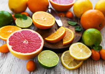 citrus fresh fruits