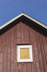 Obraz na płótnie Canvas Scandinavian barn