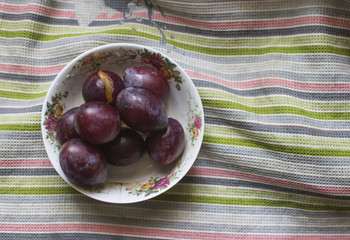 ripe plums