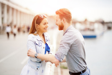 Beautiful happy couple