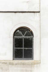 Modern Design Window Left Without Care