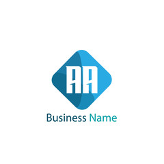 Initial Letter AA Logo Template Design