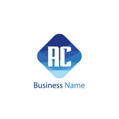 Fototapeta premium Initial Letter AC Logo Template Design
