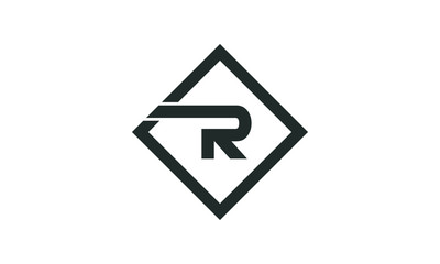 square letter R