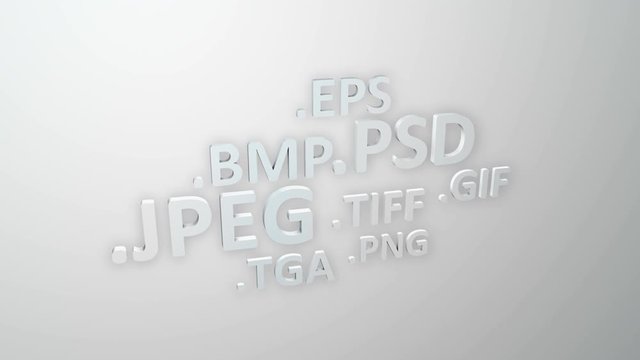 Graphic computer image formats