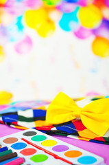 background balloons carnival birthday party