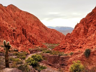 Paisaje de la Puerta del Infierno