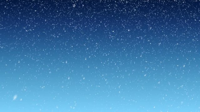 Falling Snow Background Animation