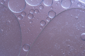 Abstract water bubbles background