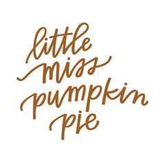 little miss pumpkin pie