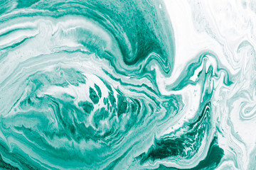 Fototapeta na wymiar Abstract Liquid marble texture Oil color Background