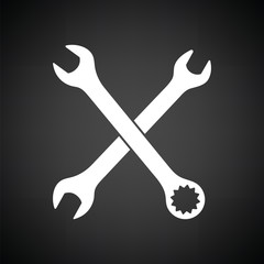Crossed wrench  icon
