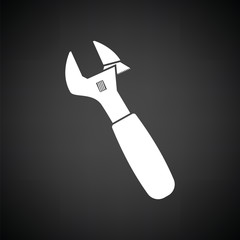 Adjustable wrench  icon