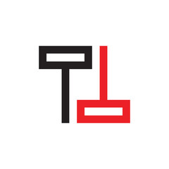 T logo letter design