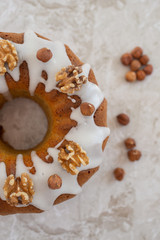 Karotten Nuss Napfkuchen