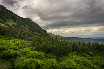 Beautiful scenery of the Tatra Mountains. Poland.