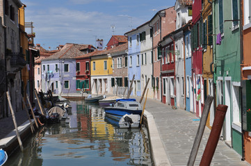 Fototapeta na wymiar Burano in Venice
