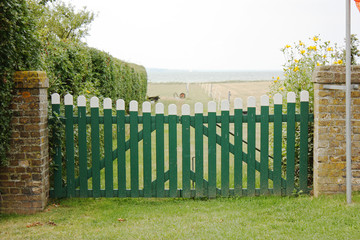 Fototapeta premium Gartentor