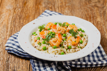 Risotto With Shrimp.