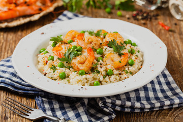 Risotto With Shrimp.
