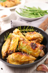 grilled chicken and rosemary
