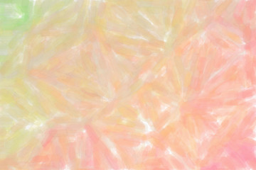 Nice abstract illustration of light green, beaver pink and sand Watercolor with with low coverage paint. Stunning background for your work.