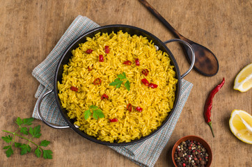 Traditional spicy rice