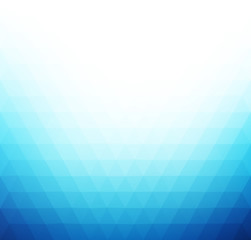 Fototapeta na wymiar Blue white abstract polygonal background
