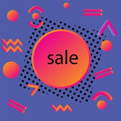 Fototapeta premium Fluid shapes background for poster, brochure background.