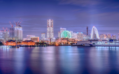 Fototapeta na wymiar 横浜　大さん橋からの夜景