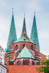 Saint Mary Church in Luebeck, Germany.