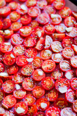 Dried cherry tomatoes.