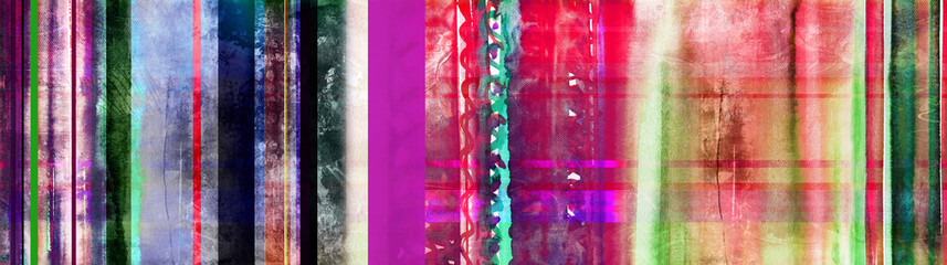 streifen aquarell bunt banner