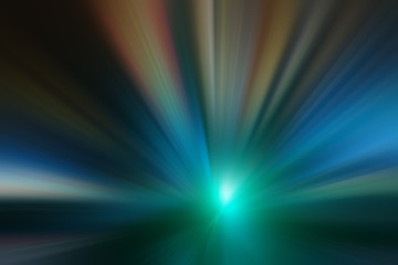 Abstract fast speed motion blurred light background