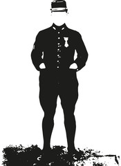 faceless male soldier