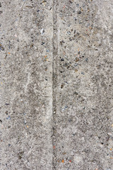 full frame of blank grey concrete wall as backdrop