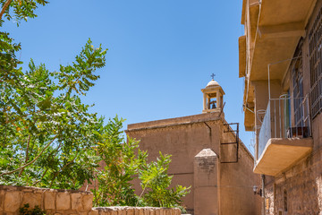 Exterior view of Mor Yusuf Church in Mardin